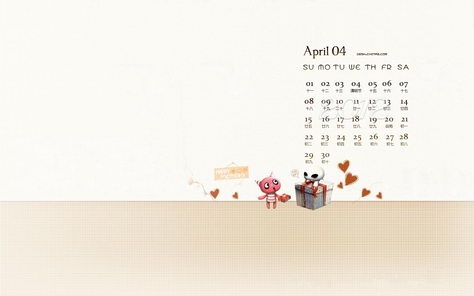 2012年4月桌面壁纸