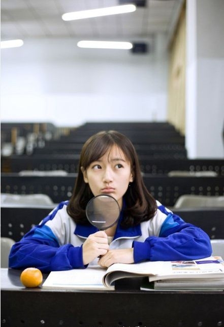 清纯美女唯美校服真人写真照片