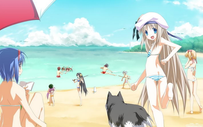 《Little Busters!》动画桌面壁纸