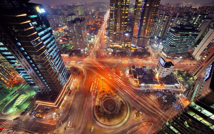韩国首尔风景桌面壁纸