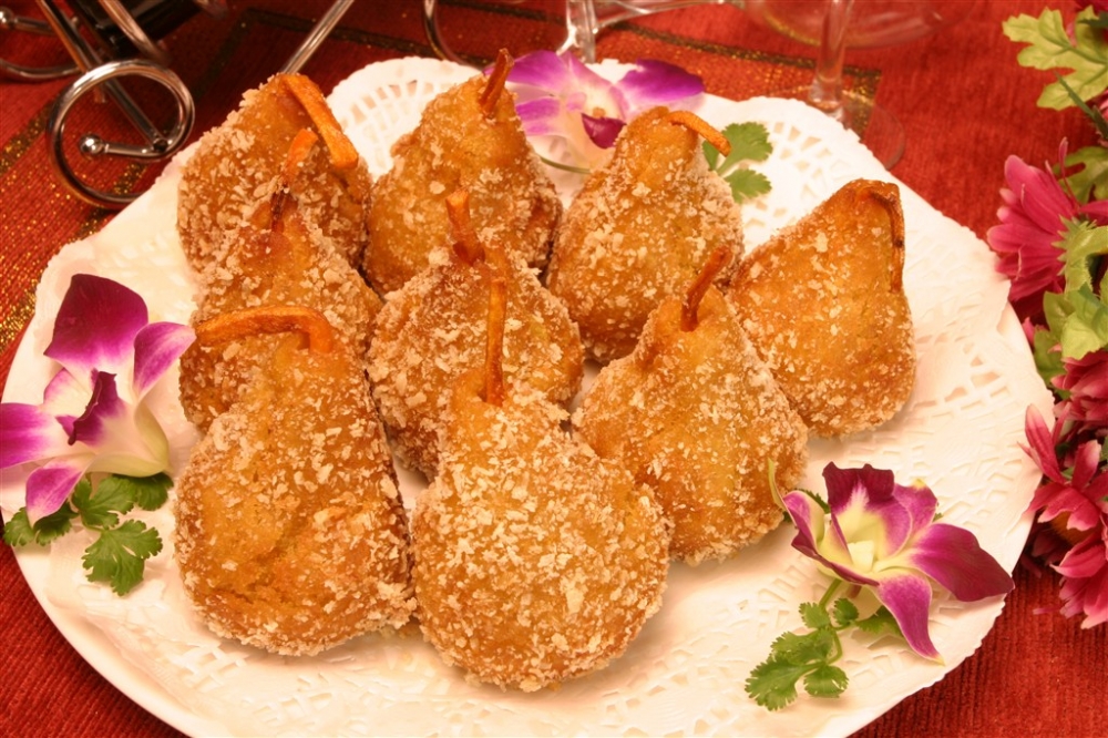象生雪梨主食小吃美食素材图片