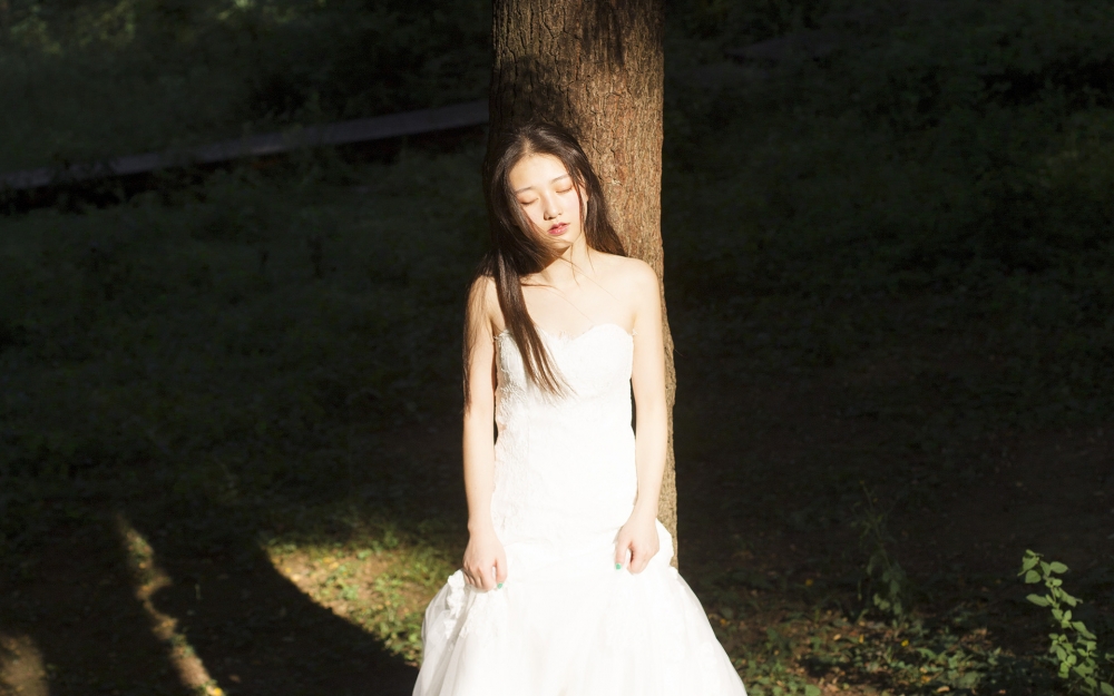 气质美女意境美唯美写真电脑高清桌面壁纸