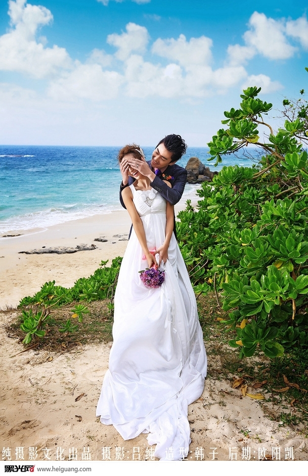 那片海 婚纱照