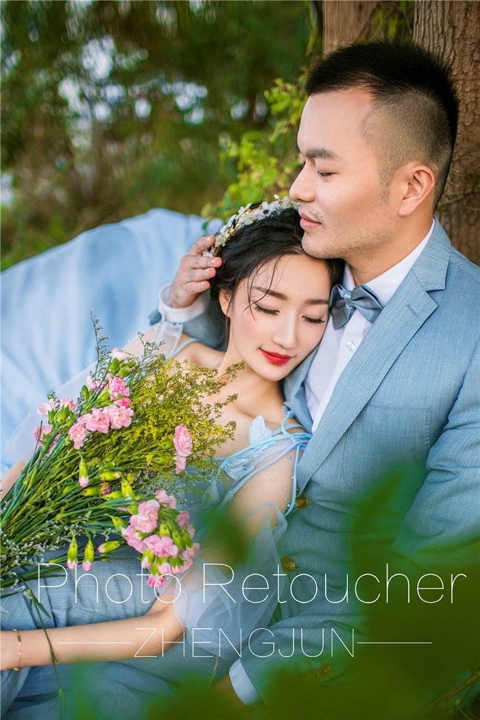 长情告白 婚纱照