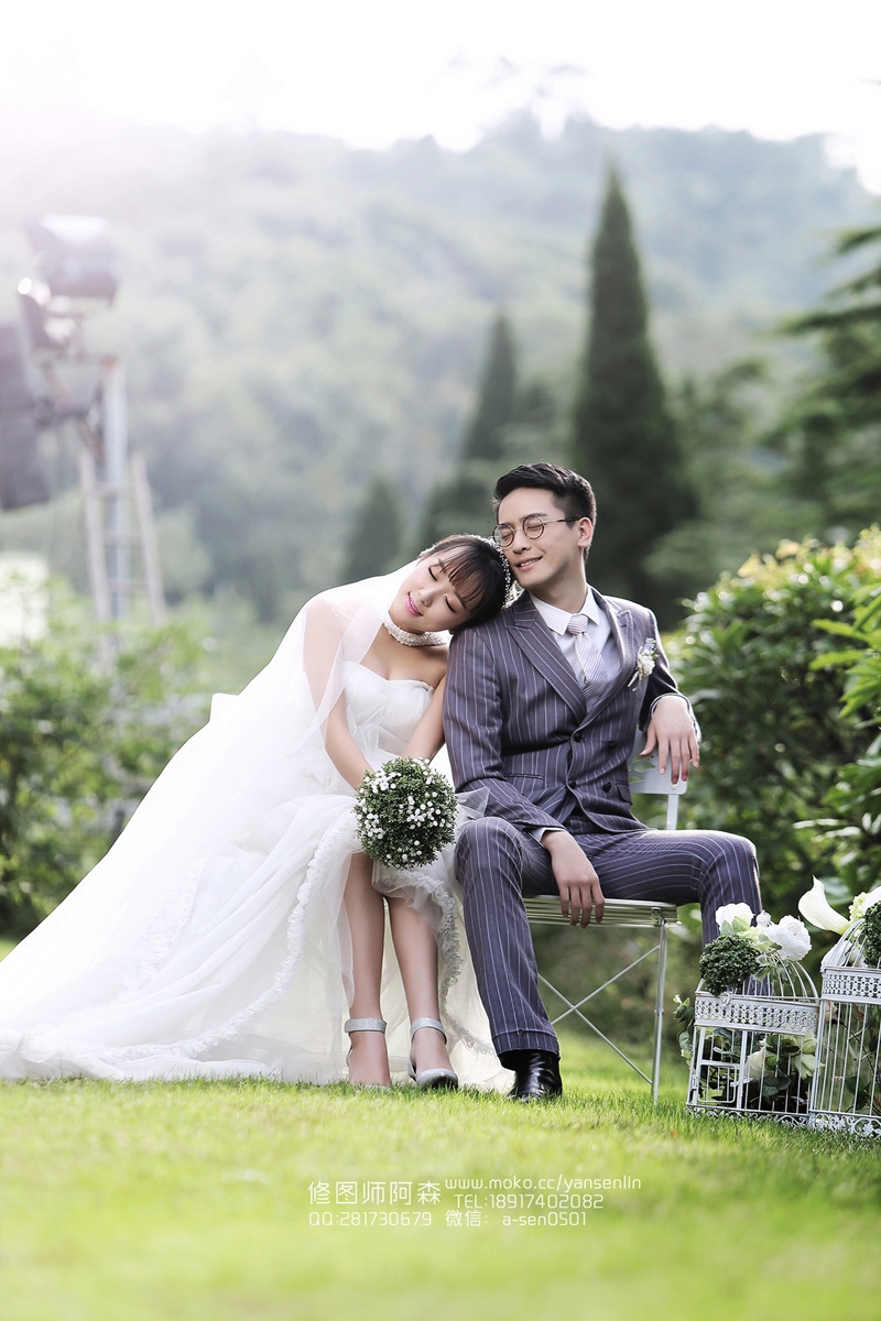 韩恋 婚纱照
