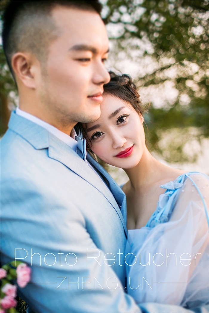 长情告白 婚纱照