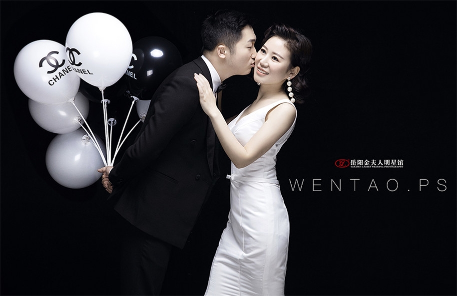 爱情气球 婚纱照