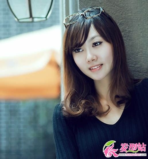 韩系发型风格MM 顾盼之间