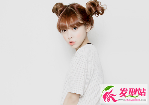 夏日清爽韩式扎发丸子头！女神扎发盘发图片大全