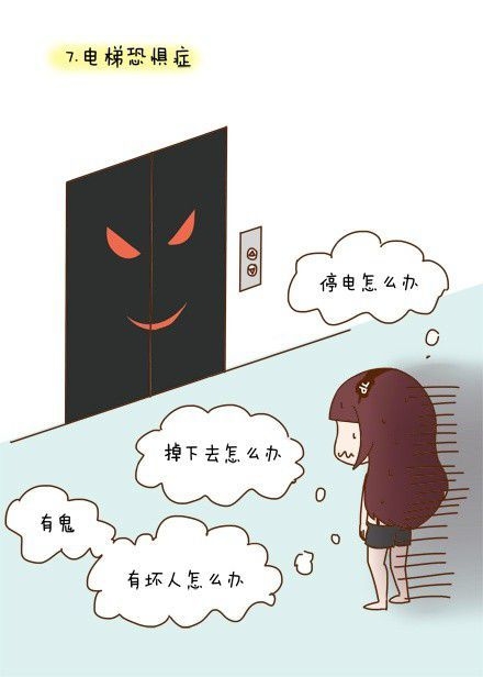 小哥哥：你都有哪恐惧症.