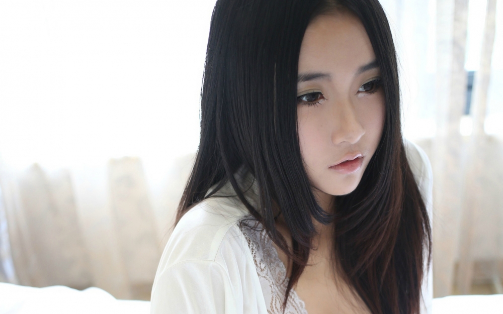 美女模特性感私房照写真电脑高清宽屏图片