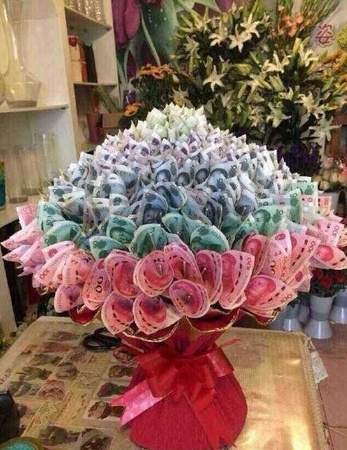 七夕送钞票捧花才是真爱？