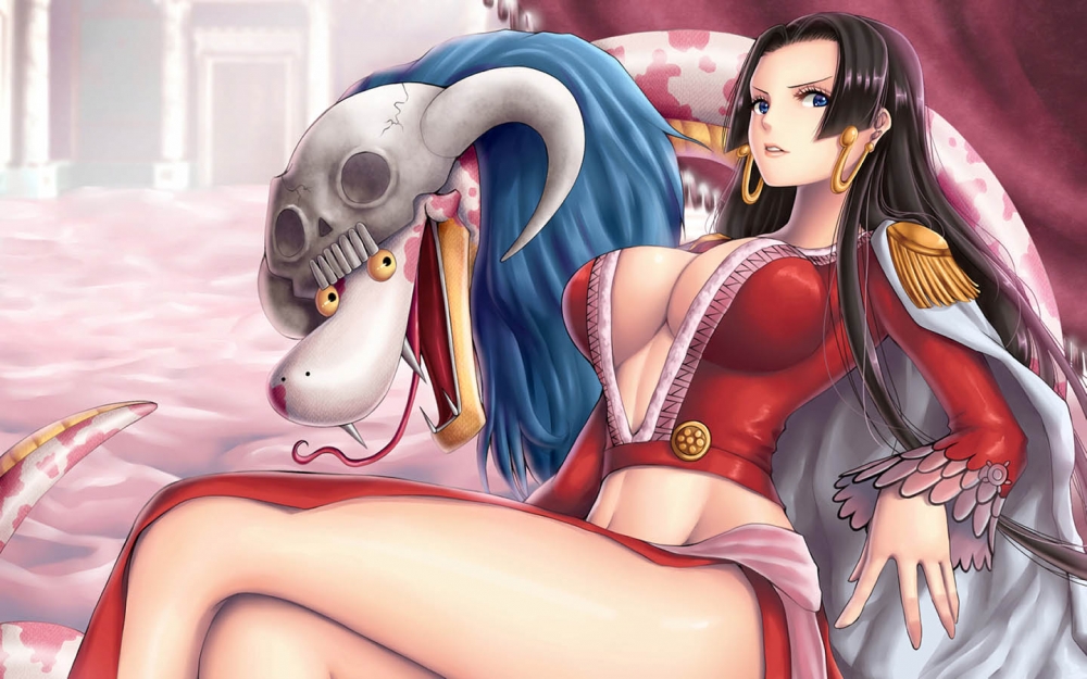海贼王美貌出众的女帝壁纸