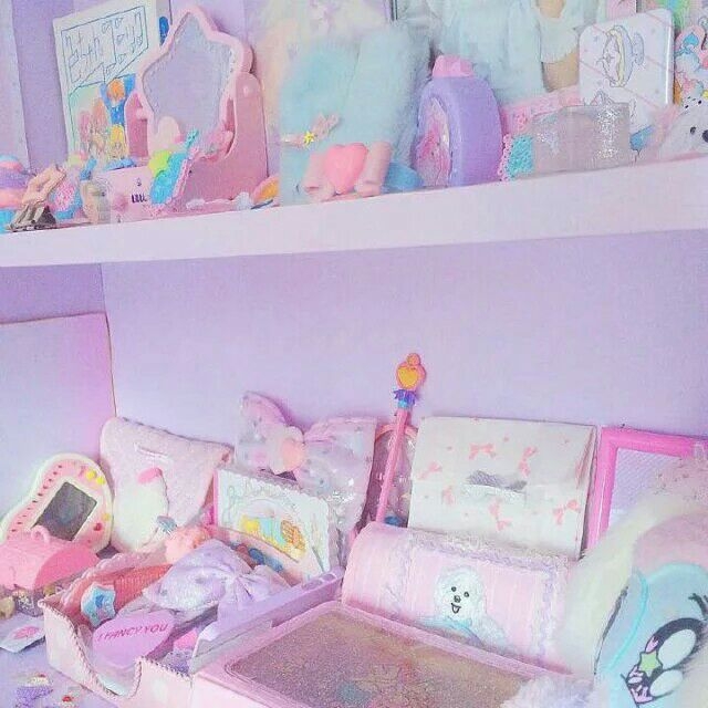 粉色系少女心。