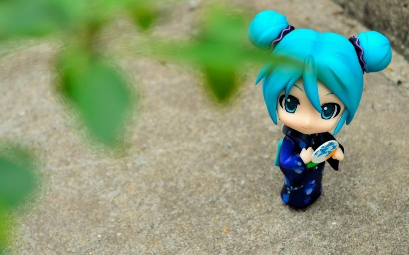 唯美卡通初音可爱模型高清图片