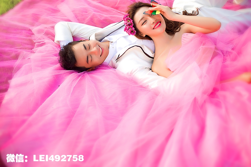 蝴蝶恋人 婚纱照
