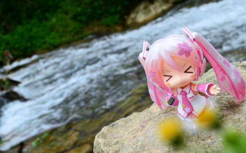 唯美卡通初音可爱模型高清图片