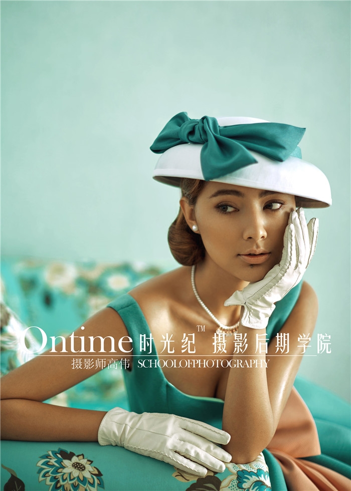 蓝色爱恋 婚纱照