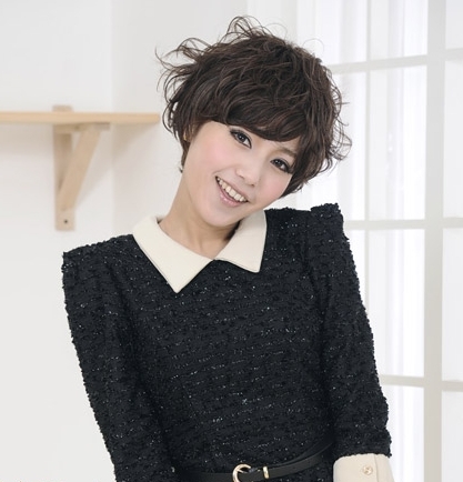 最甜美女生短发波波头图片大全
