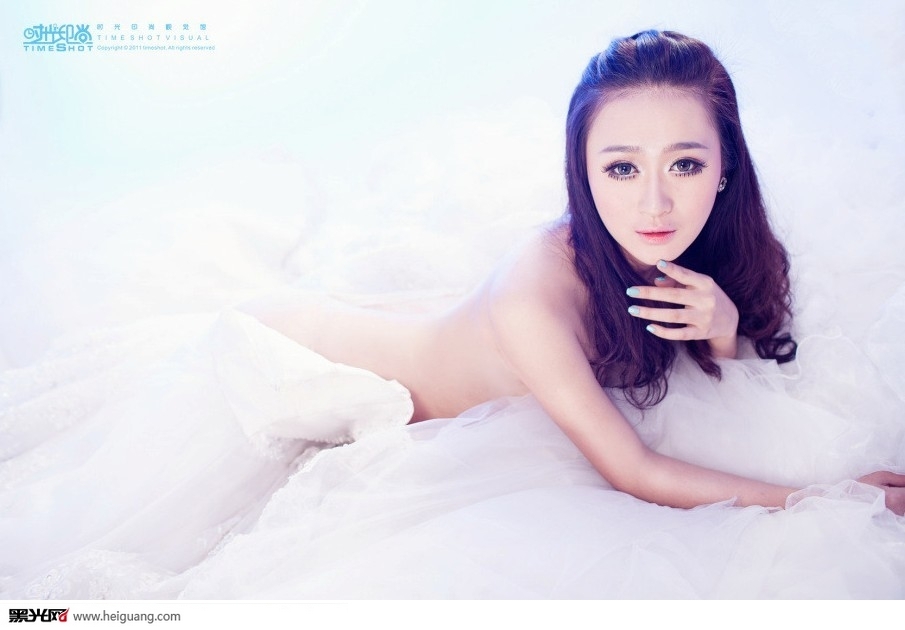 性感婚纱 婚纱照