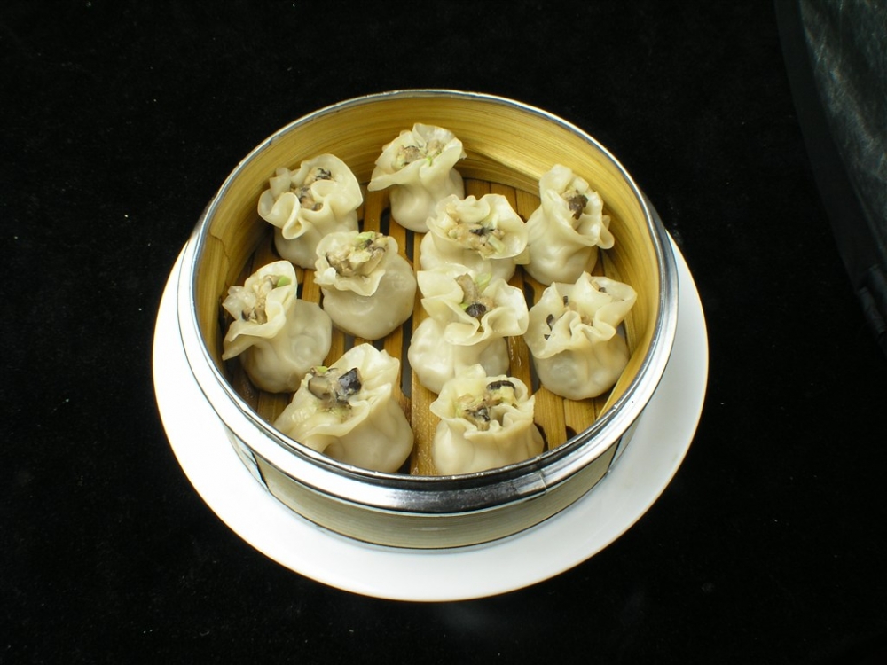 香基烧麦主食小吃美食素材图片