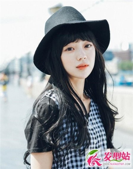 韩式夏季长发微卷染发发型