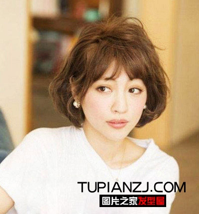 圆脸适合的短发 韩式短发修颜瘦脸