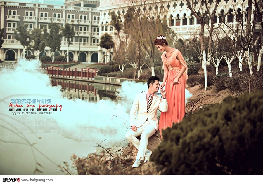 古堡之恋 婚纱照