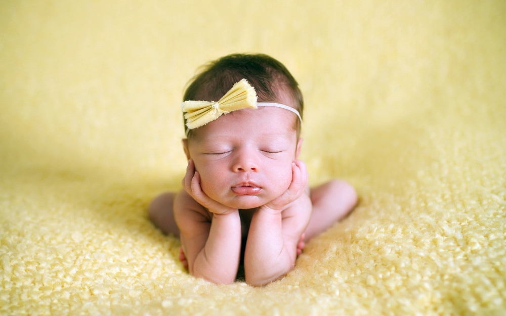 可爱的睡梦中Baby高清小婴儿图片桌面壁纸第二辑