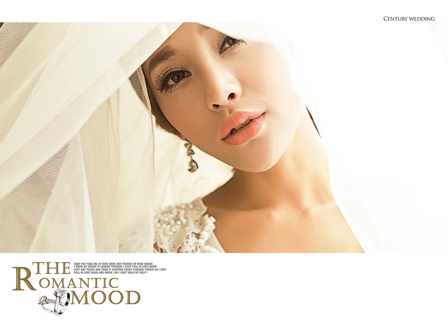 The romantic mood 婚纱照