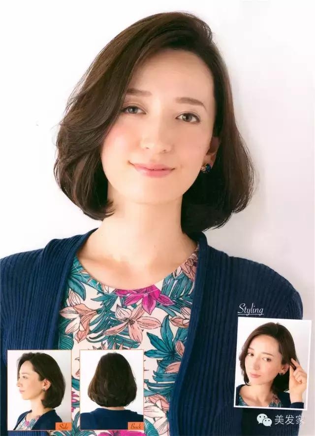 成熟女士时髦发型——BOB篇 短发显露出别致的时尚感