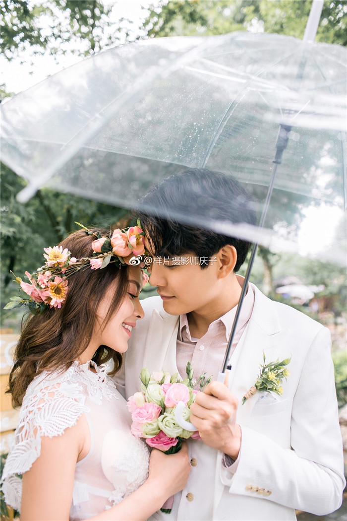 夏有繁花 婚纱照