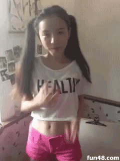 可怕妹子的逗比舞蹈