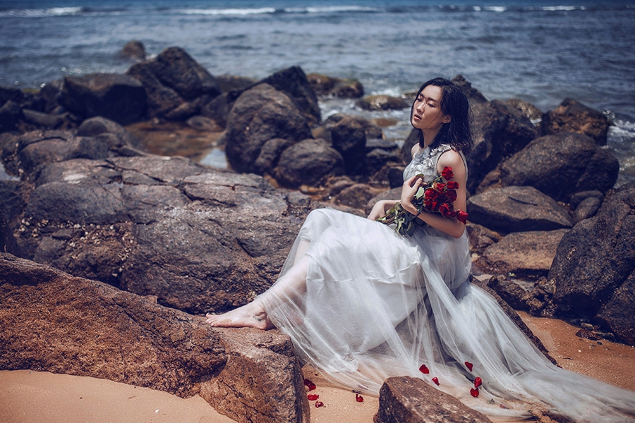 三亚清水湾 婚纱照