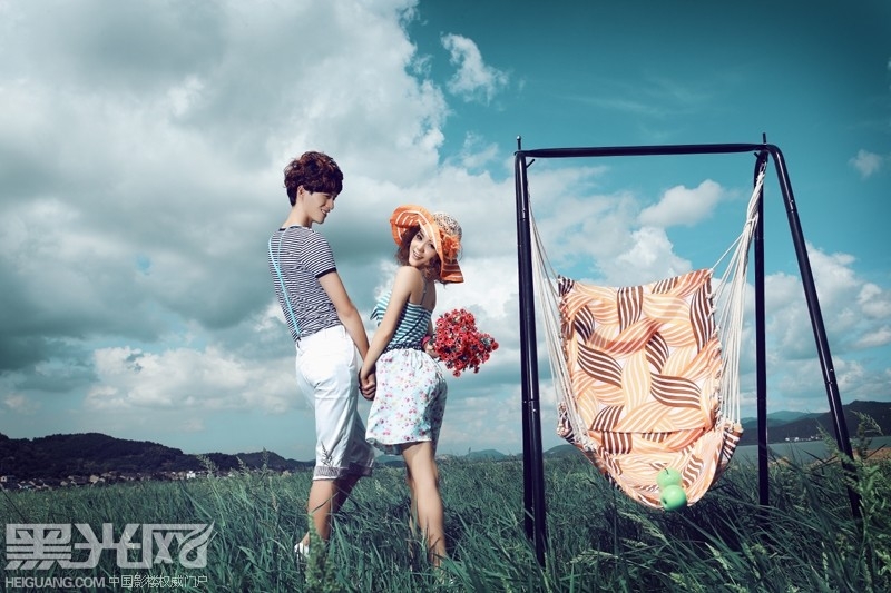 韩风弥漫 婚纱照