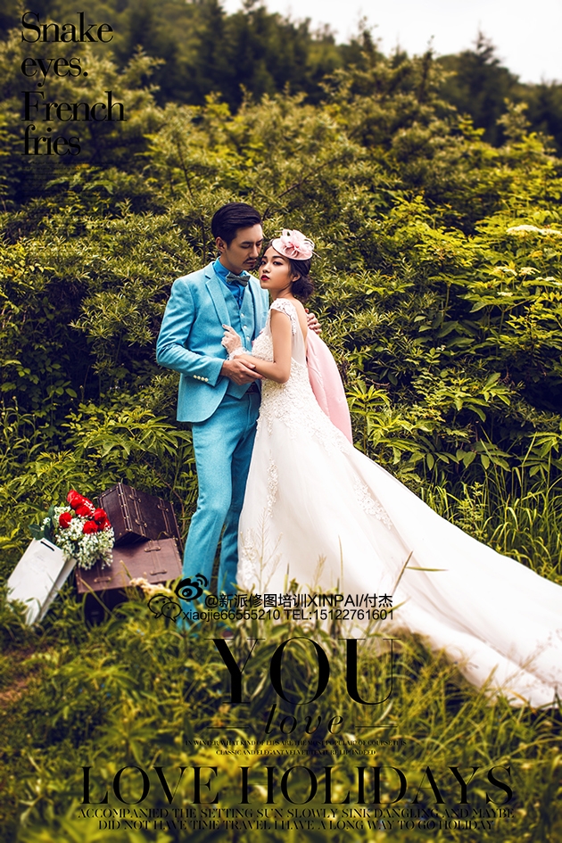 注视幸福 婚纱照