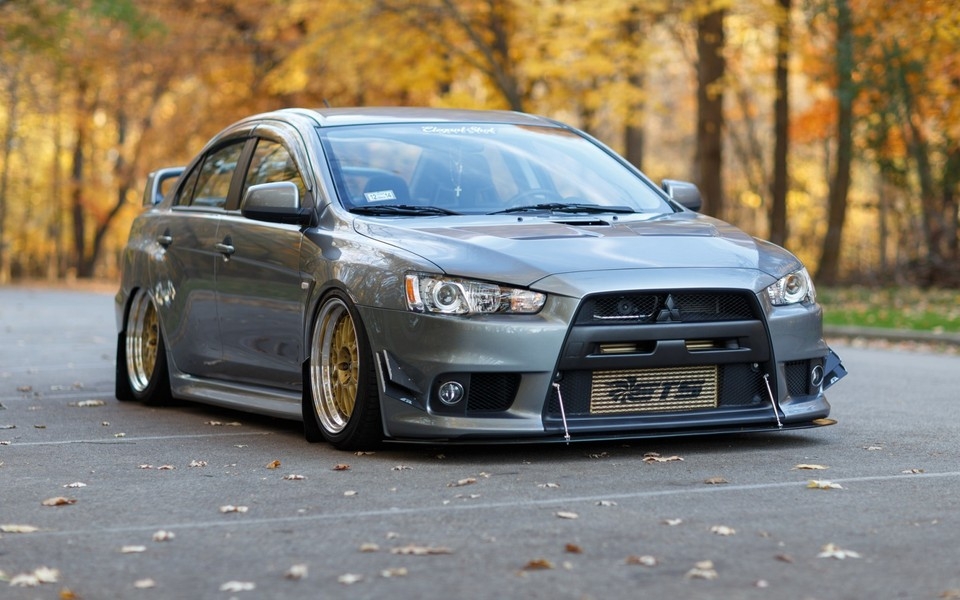 三菱Lancer Evolution高清壁纸