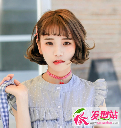 10款今年最流行女生短发 韩式短发烫发卷发显瘦发型