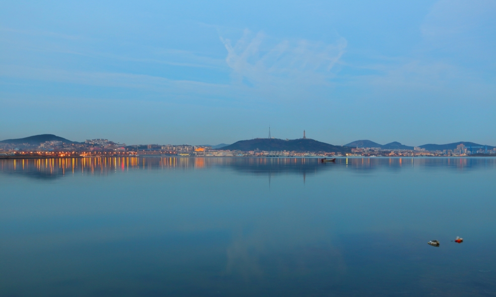 旅顺口夜景图片欣赏