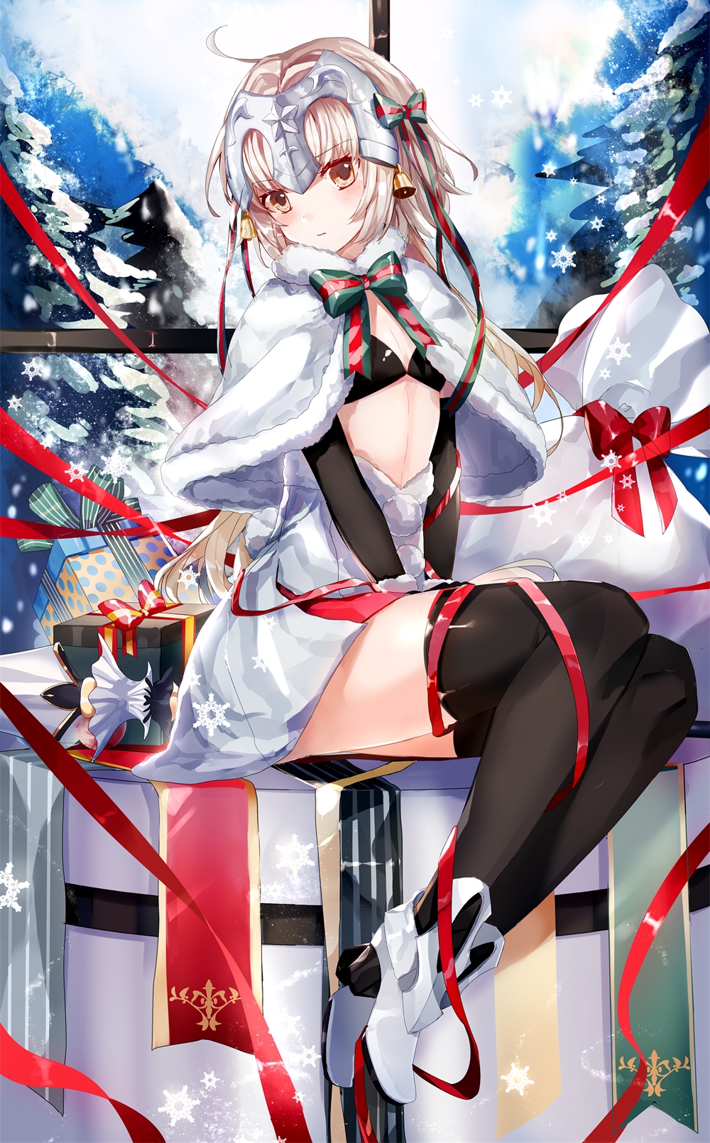 过膝袜1000x1610高清动漫图片壁纸1.7MB