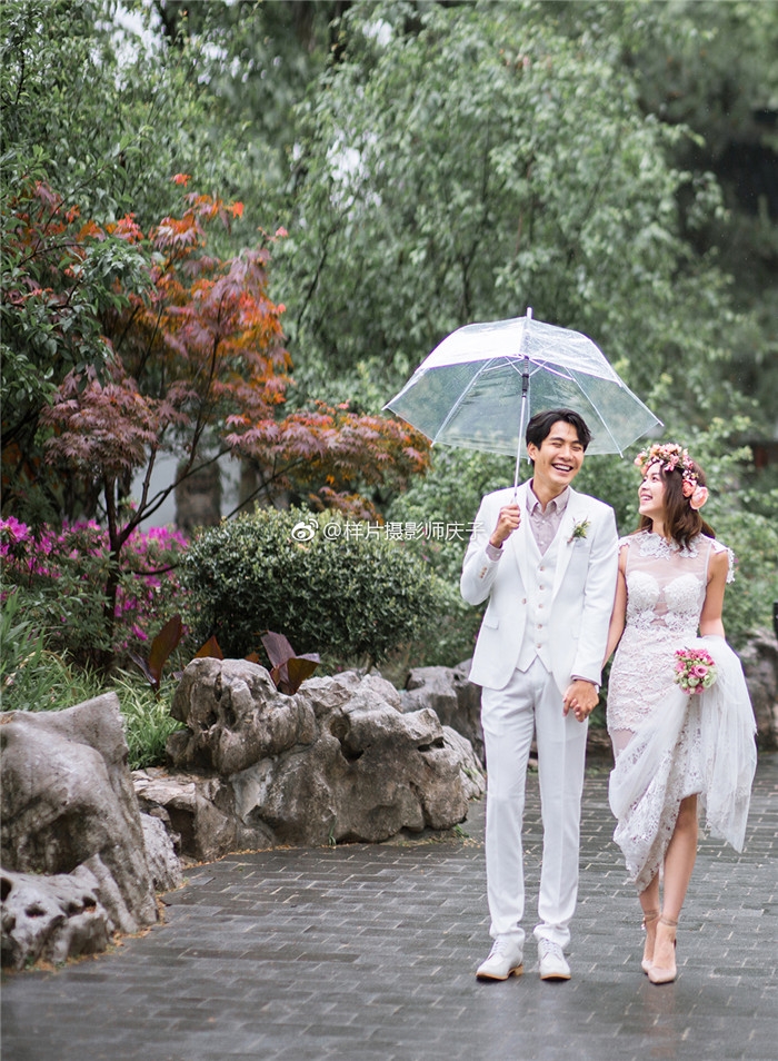夏有繁花 婚纱照