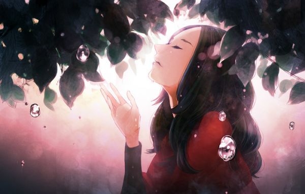 唯美女生动漫图