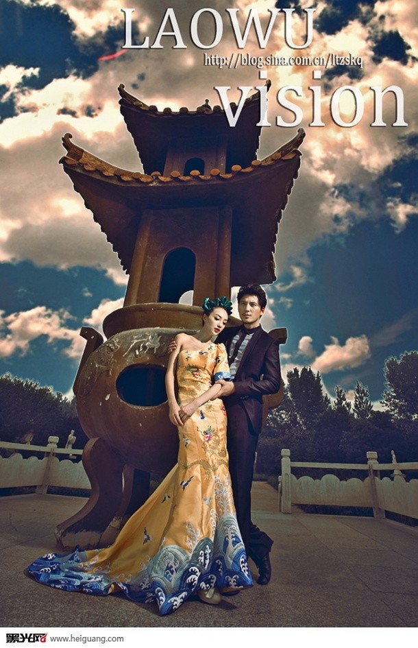 风韵中国 婚纱照