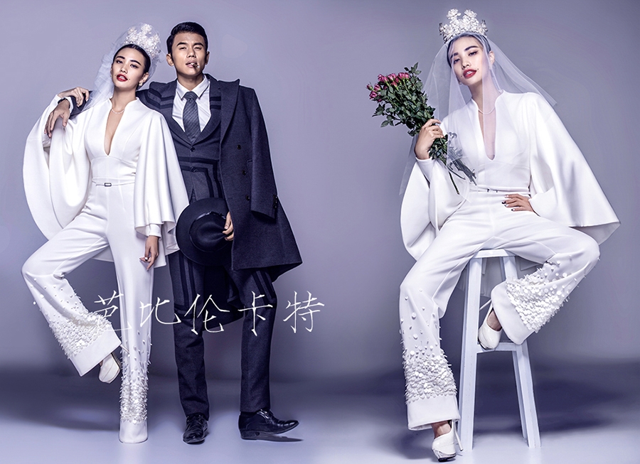 摩登新娘 婚纱照