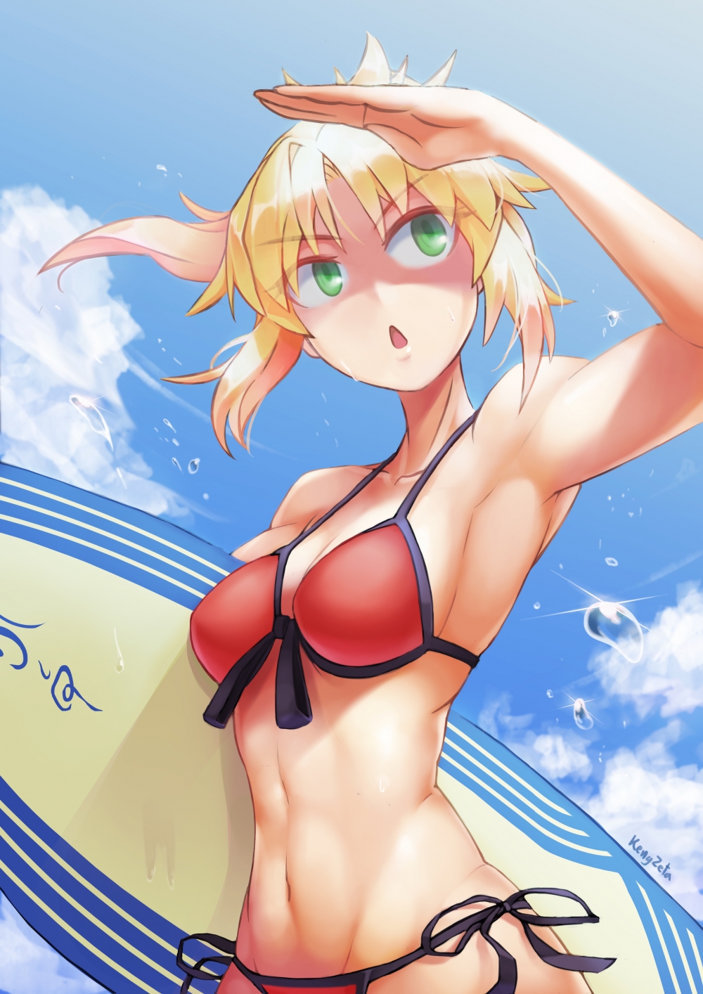 泳装美女2480x3508高清动漫图片壁纸2.6MB