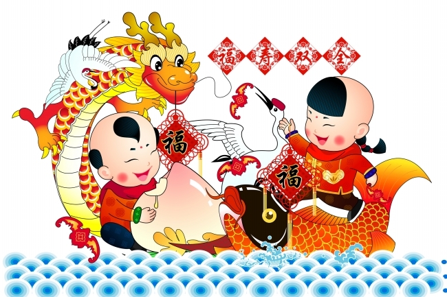 可爱娃娃儿童卡通图片
