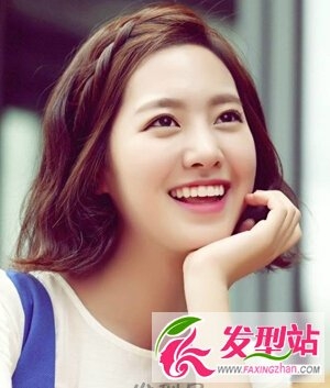 大学女生时尚短发 短发卷发文艺小清新