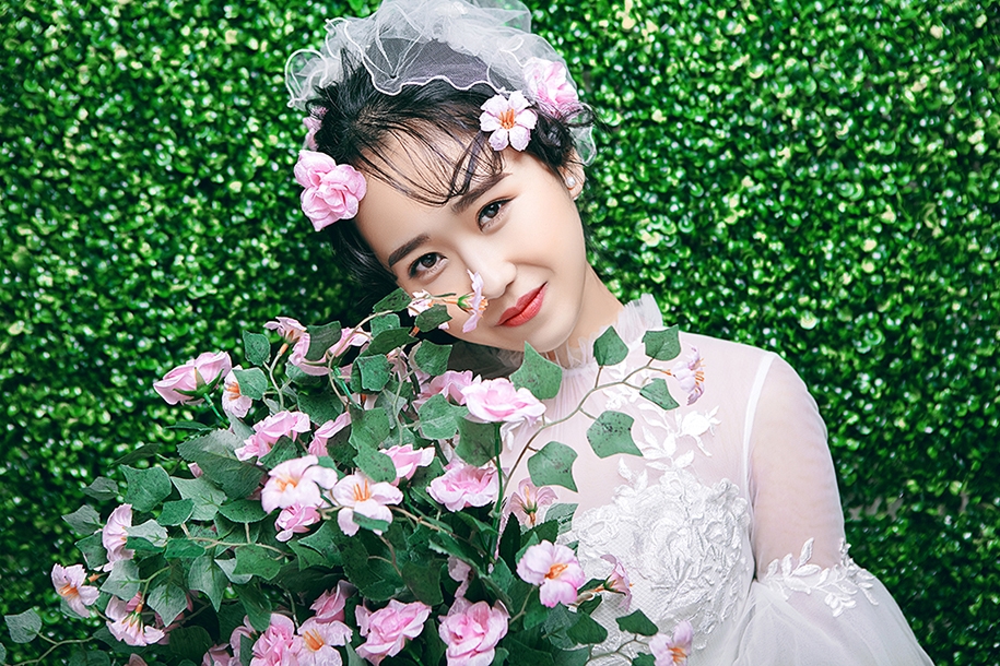 春暖花开 婚纱照
