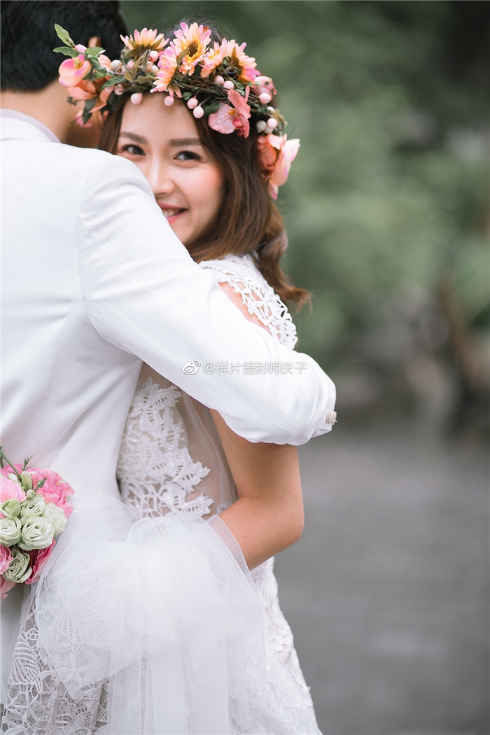 夏有繁花 婚纱照