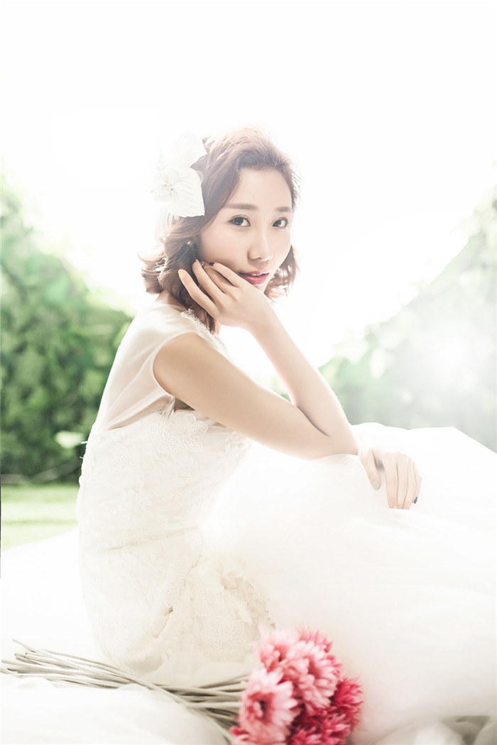 绿意浓浓 婚纱照